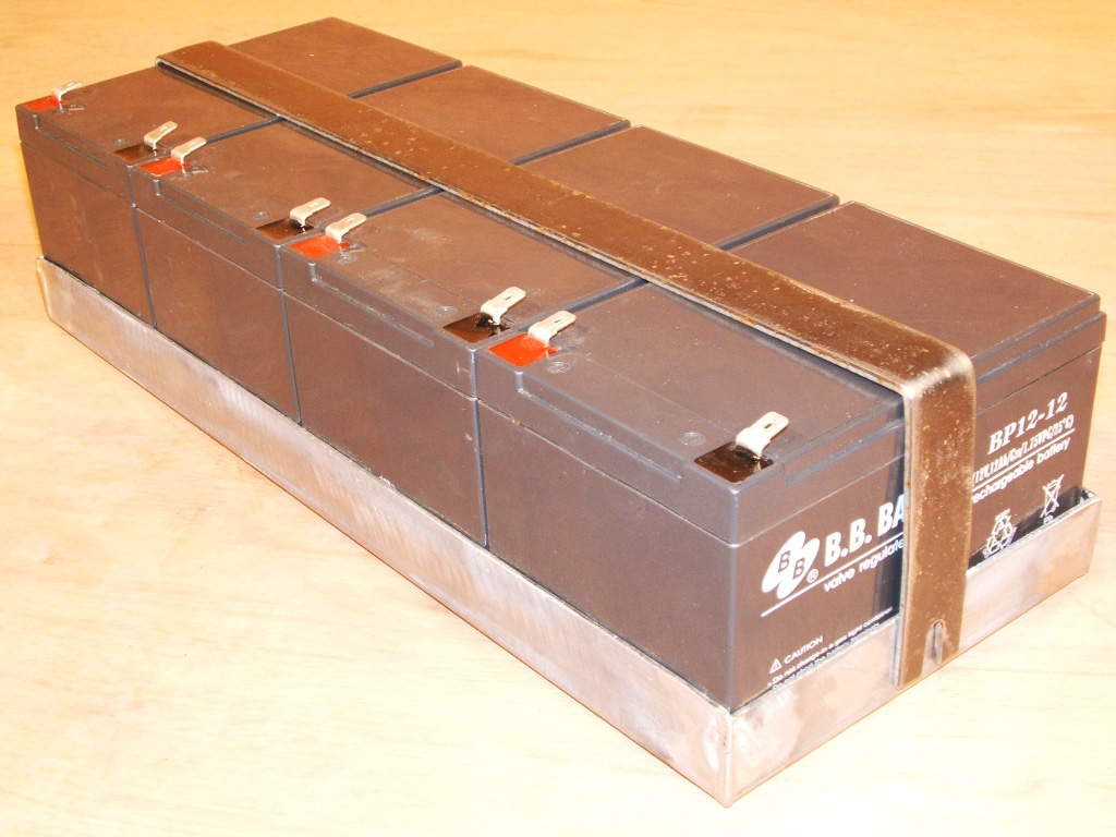 EStyle Electric BMX - battery bank